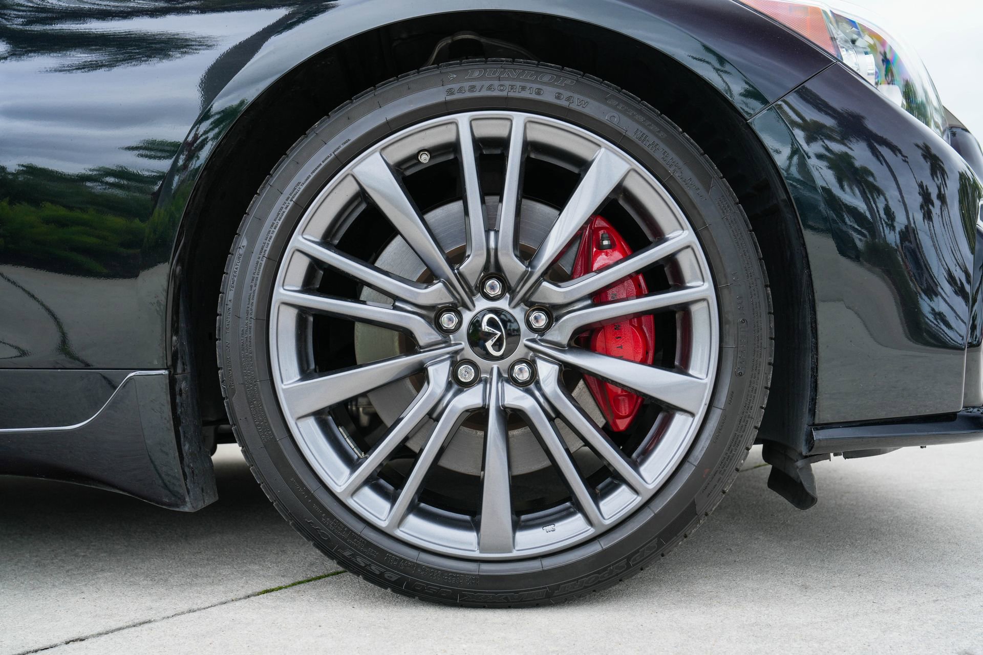 Used 2023 INFINITI Q50 Red Sport 400 w/ Black Opal Edition image 27