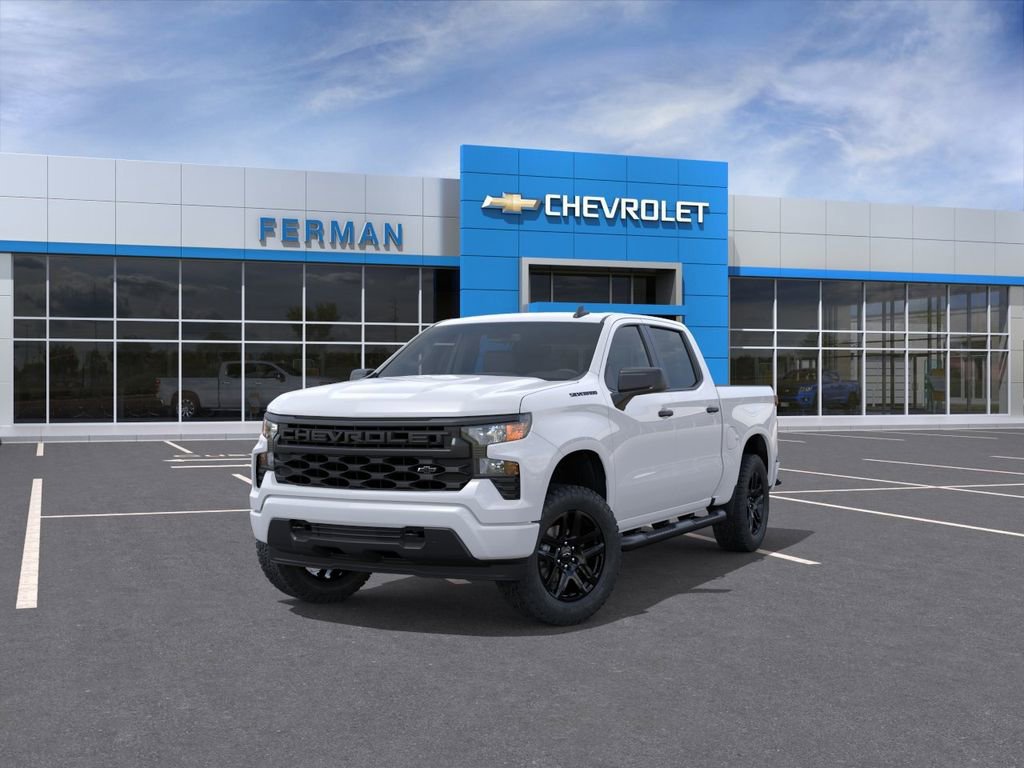 New 2024 Chevrolet Silverado 1500 Custom w/ Turbomax Blackout Package RWD image 9