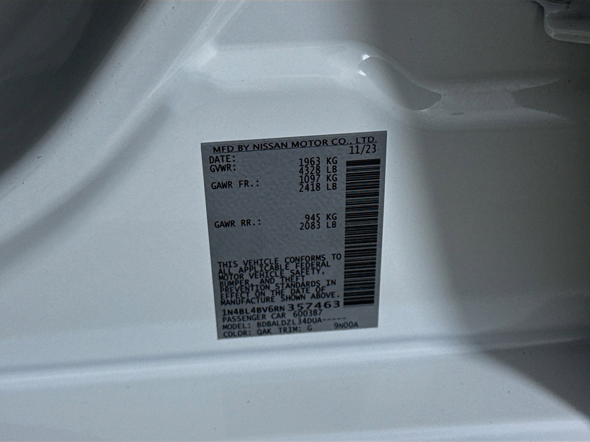 Used 2024 Nissan Altima 2.5 S image 40