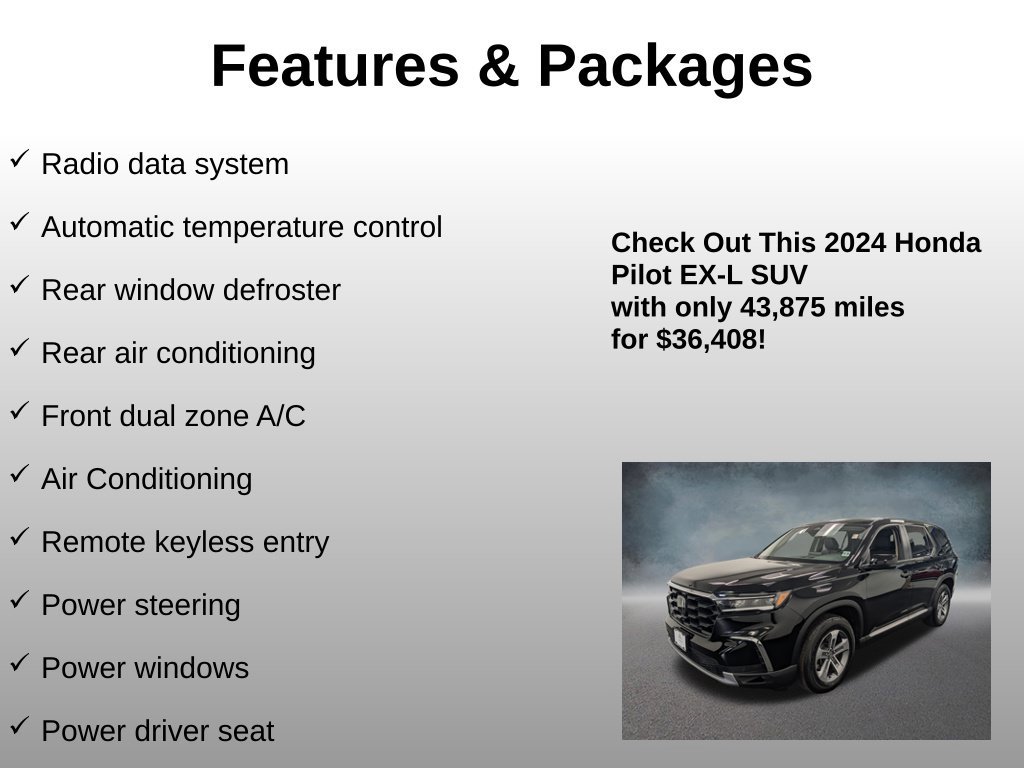 Certified 2024 Honda Pilot EX-L image 8