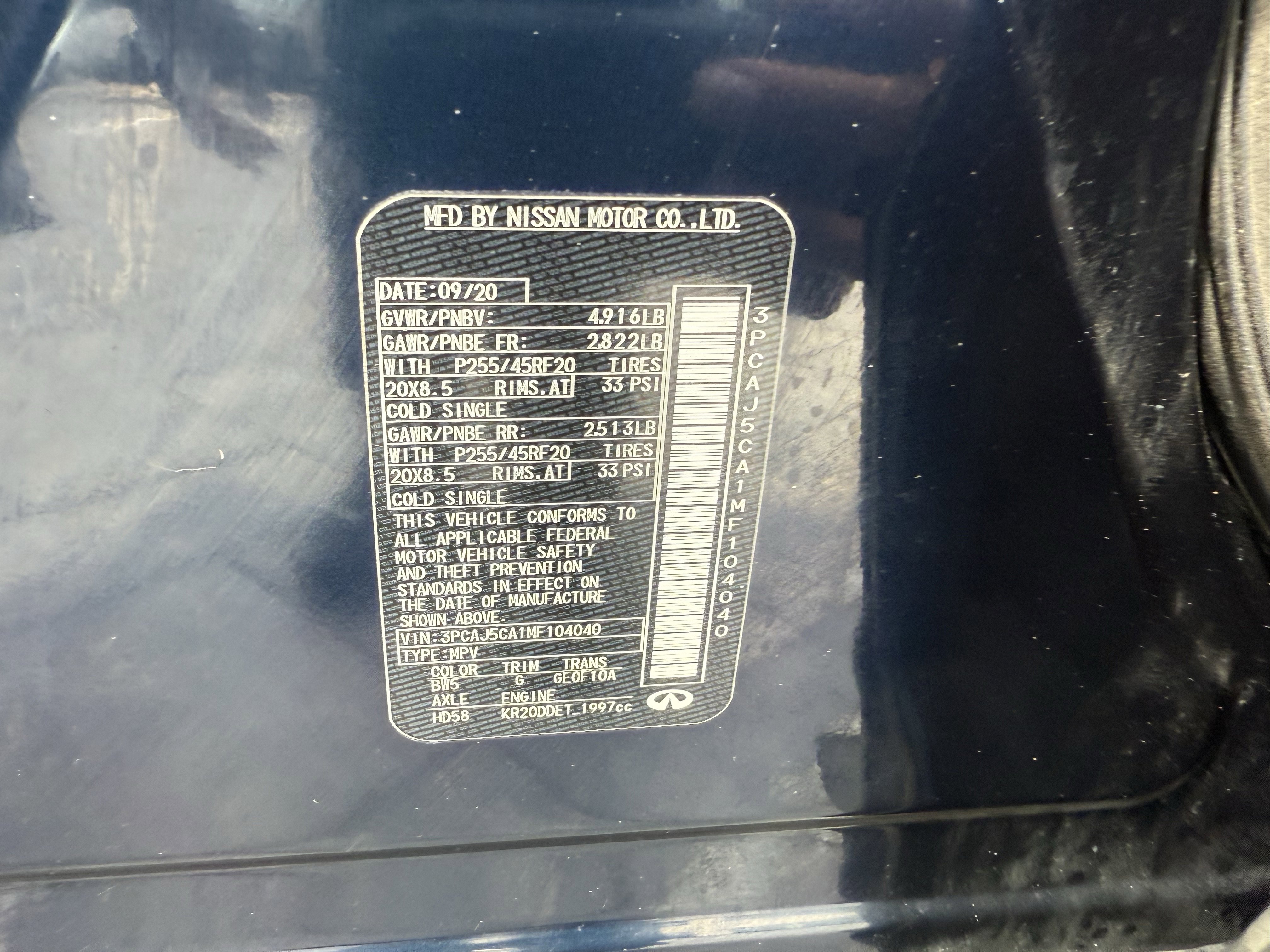 Used 2021 INFINITI QX50 Sensory FWD image 27