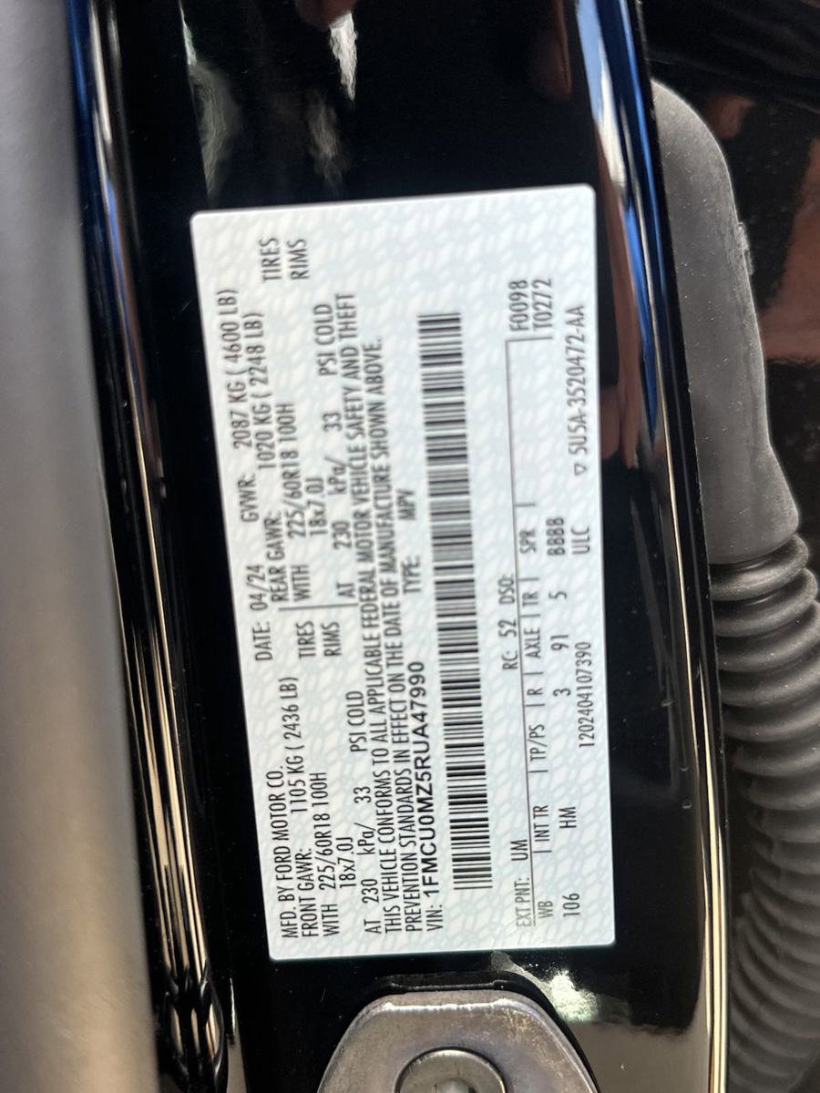 New 2024 Ford Escape ST-Line w/ Equipment Group 301A FWD image 23