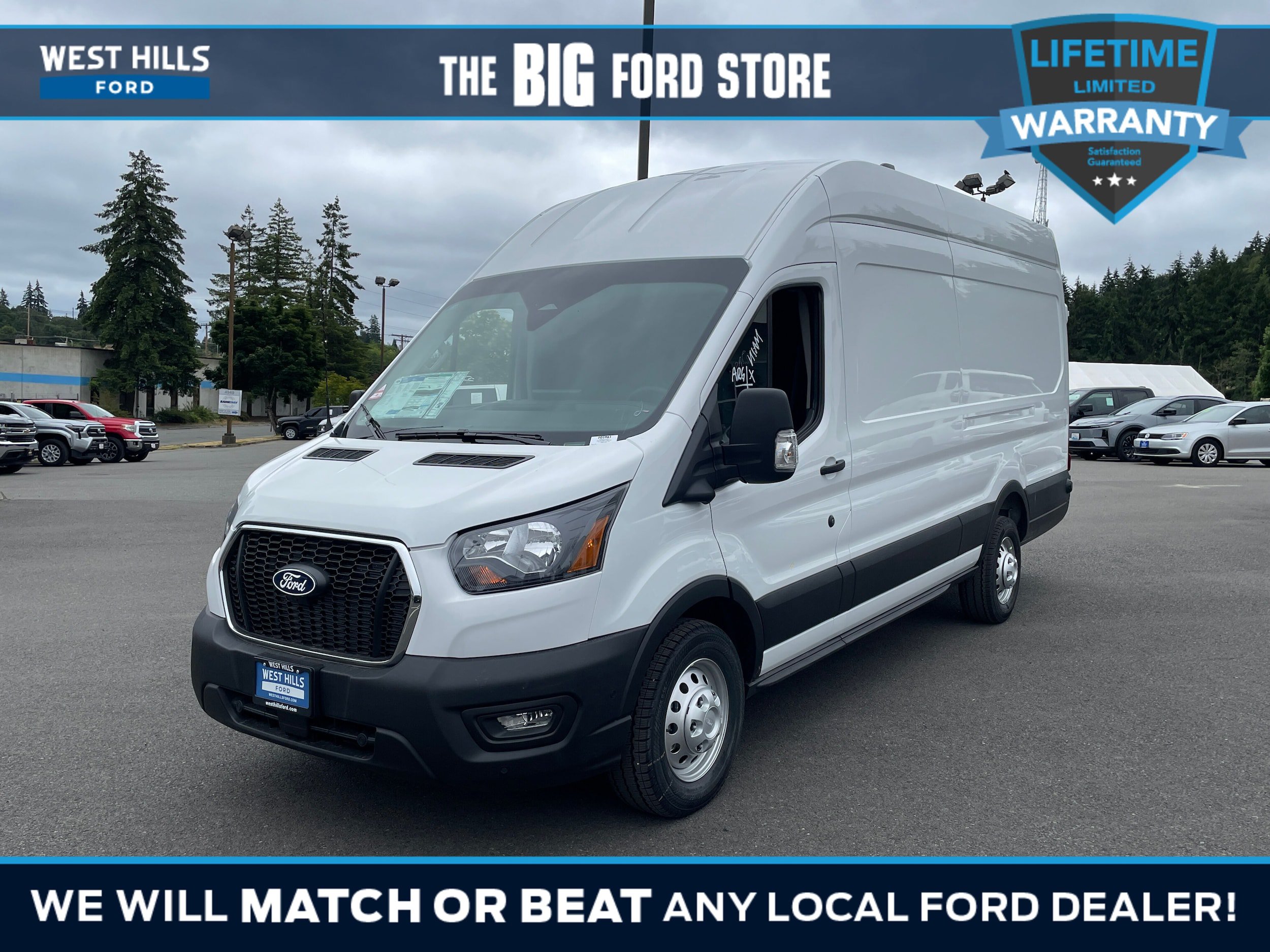 New 2026 Ford Transit 350 148 High Roof Extended AWD