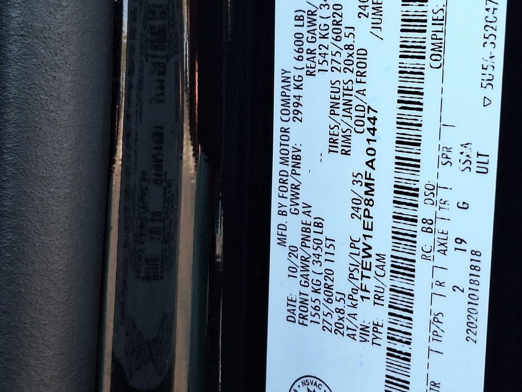 Used 2021 Ford F150 XLT w/ Equipment Group 302A High AWD/4WD image 34