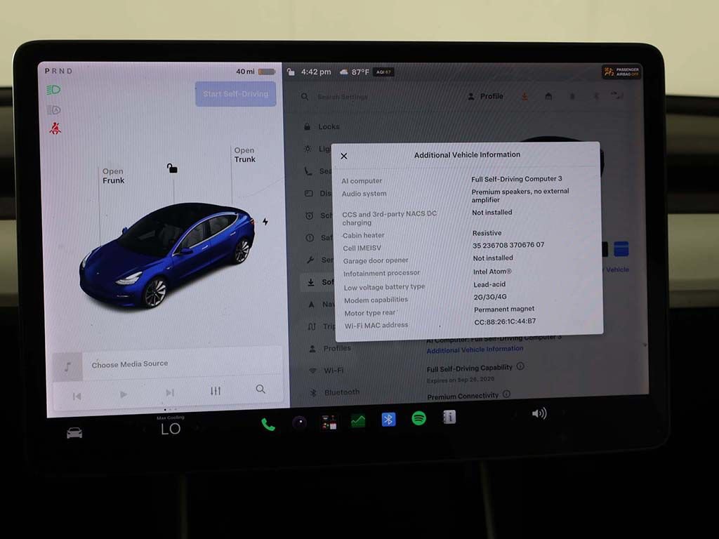 Used 2019 Tesla Model 3 Standard Range Plus RWD image 3