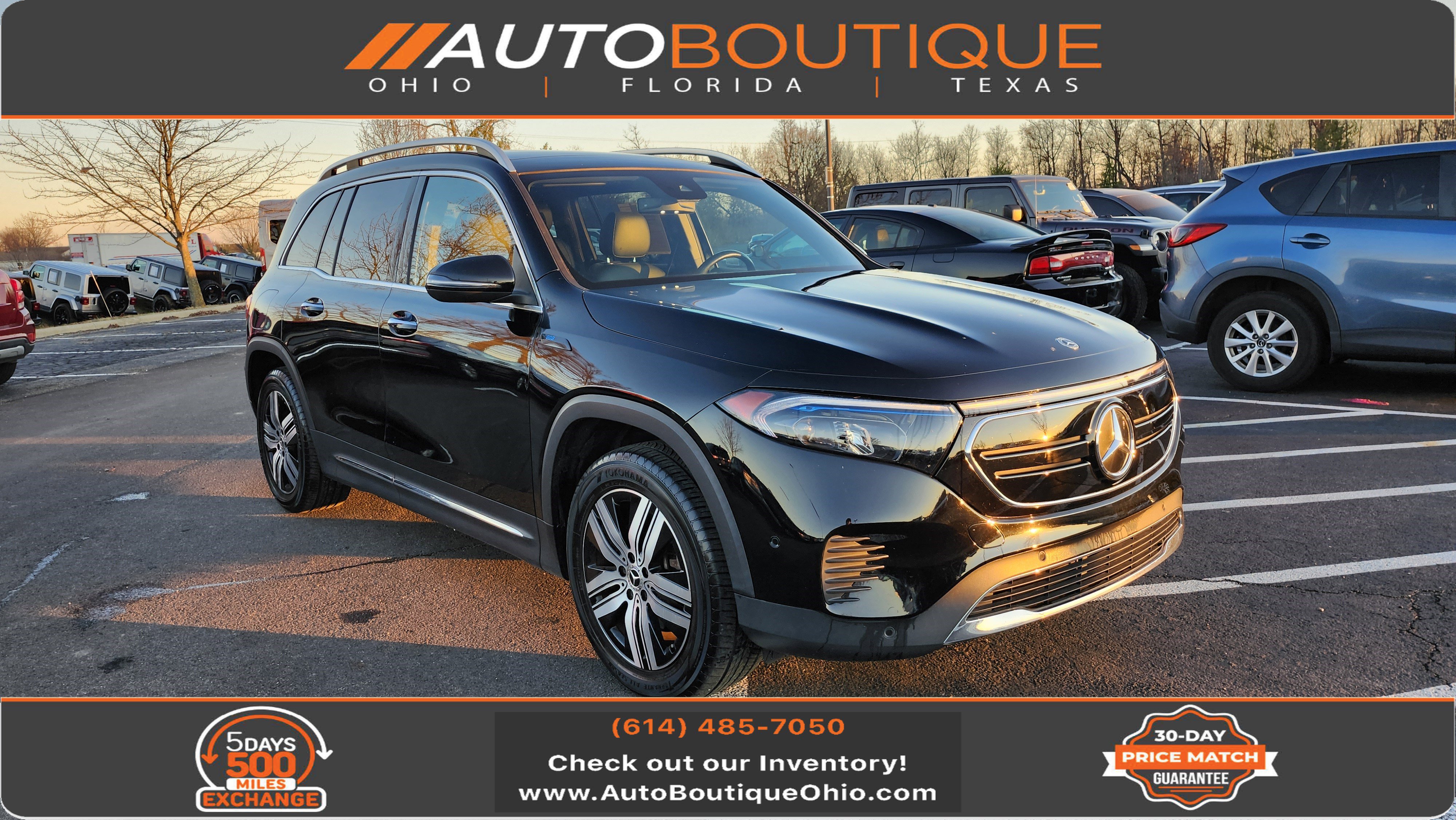 Used 2022 Mercedes-Benz EQB 300 4MATIC w/ Exclusive Package