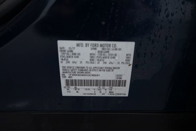 Used 2017 Ford Explorer XLT w/ Equipment Group 202A AWD/4WD image 19