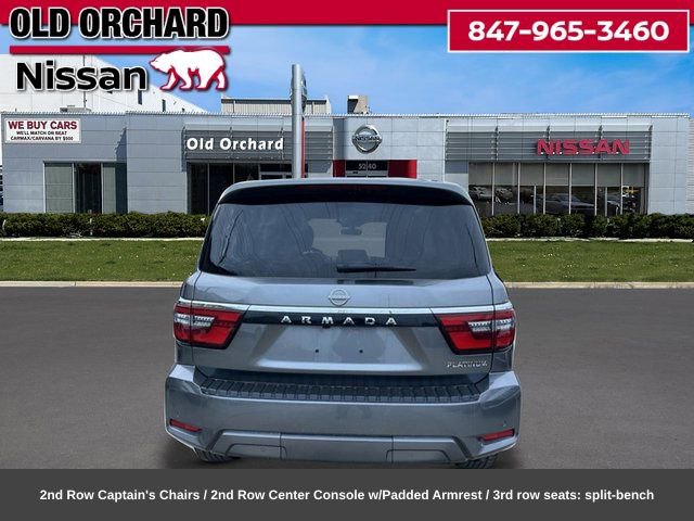 Used 2024 Nissan Armada Platinum w/ Captain's Chairs Package AWD/4WD image 7