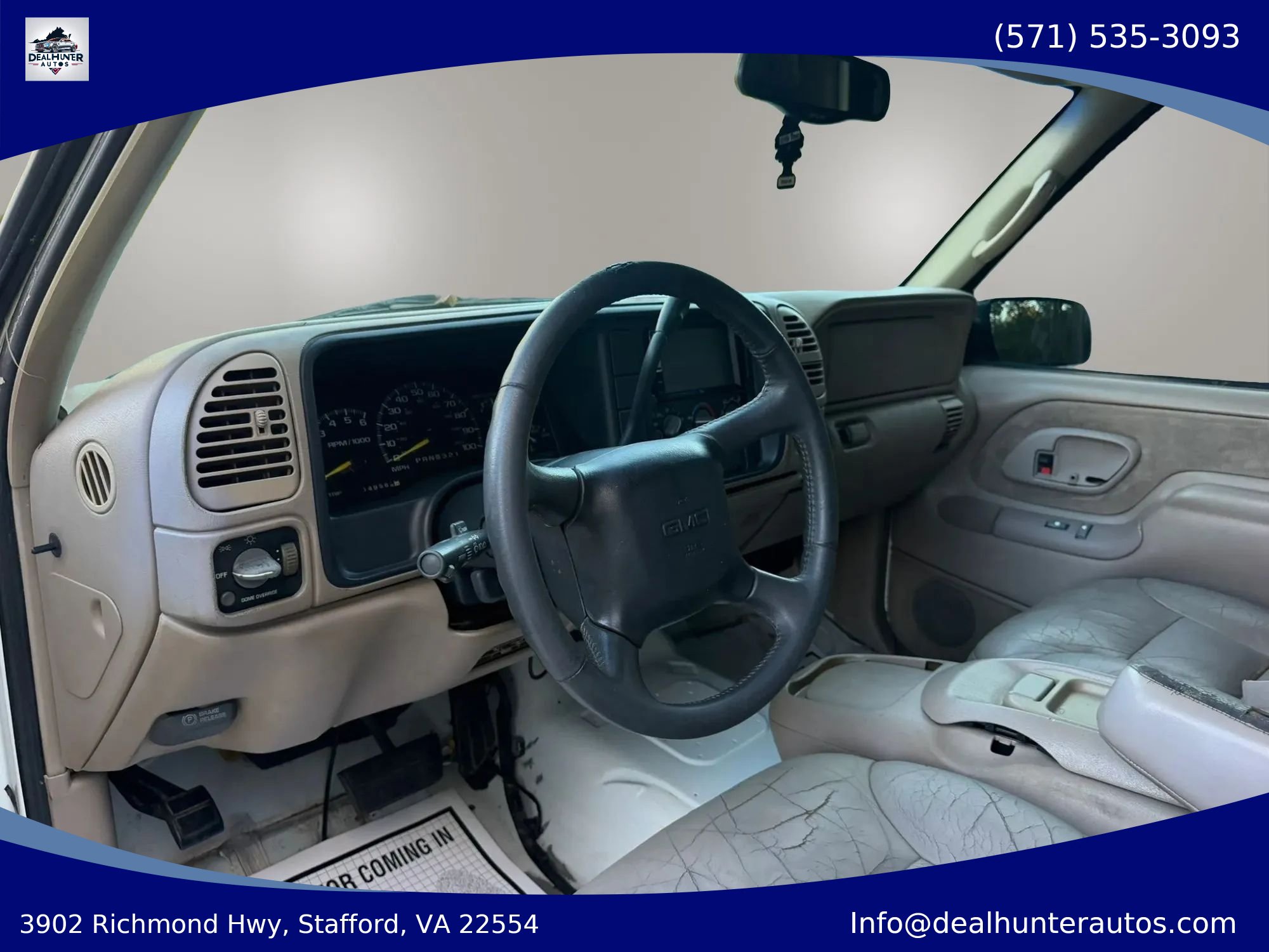Used 1998 GMC Yukon 4WD 4-Door w/ Marketing Opt Pkg 5 image 20