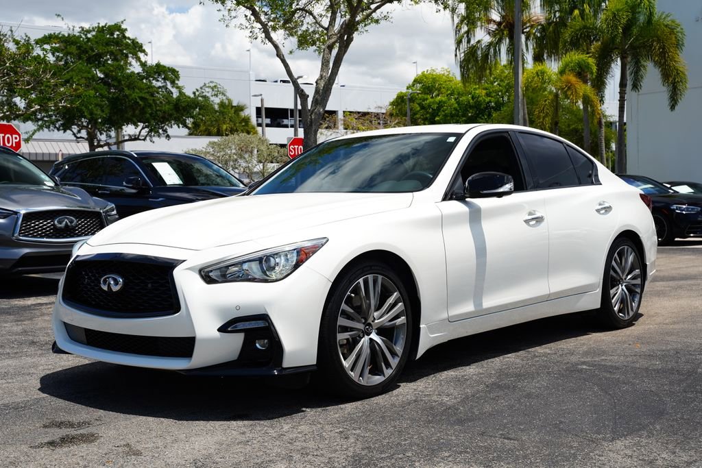 Used 2023 INFINITI Q50 Sensory RWD image 3