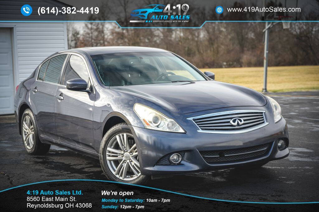 Used 2011 INFINITI G25 x w/ Moonroof Pkg AWD/4WD image 6