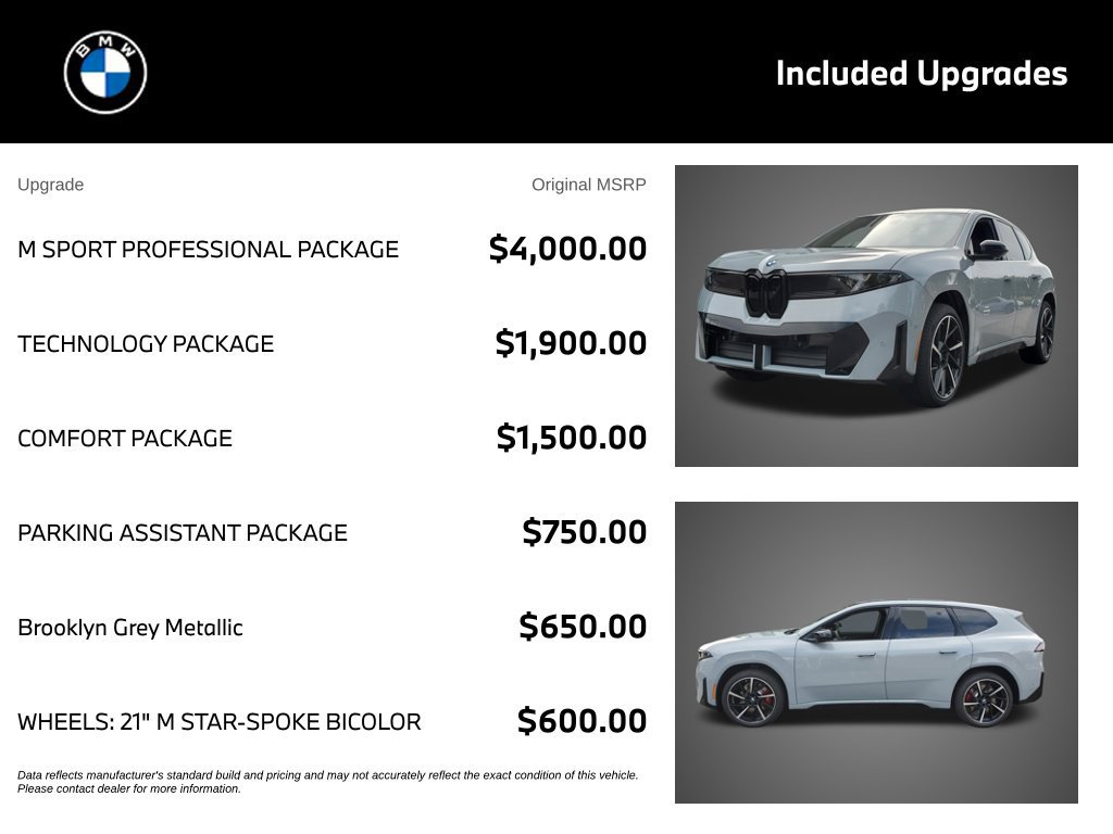 New 2027 BMW iX3 50 xDrive w/ M Sport Professional Package AWD/4WD image 4