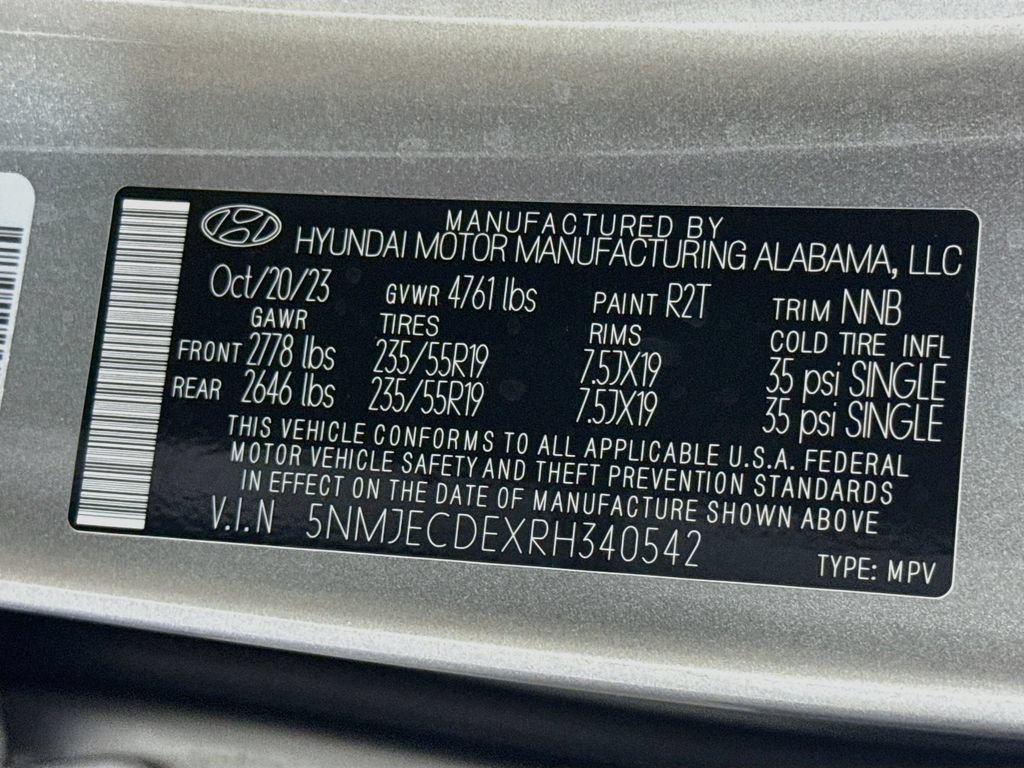 Certified 2024 Hyundai Tucson Limited AWD/4WD image 38