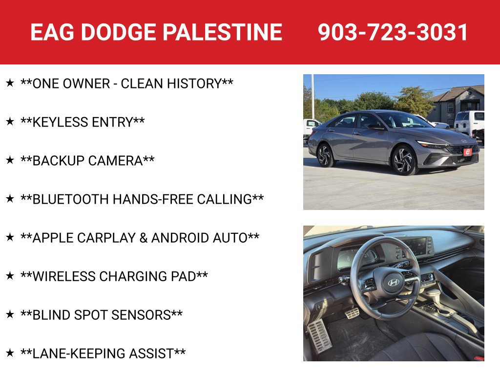 Used 2025 Hyundai Elantra Sport FWD image 4