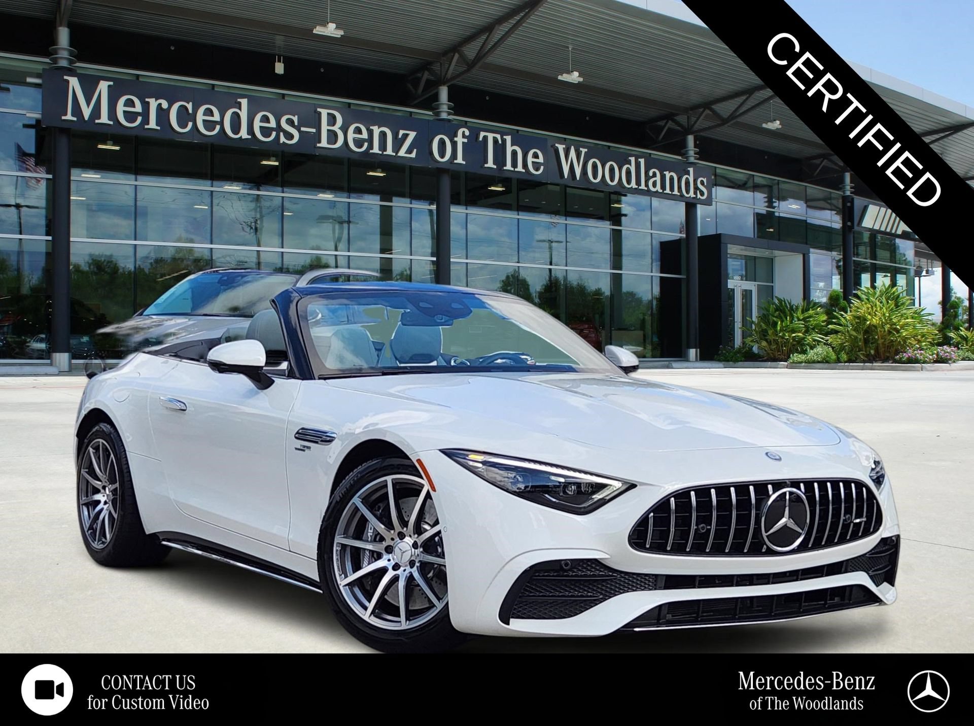 Certified 2023 Mercedes-Benz SL 43 AMG video 1