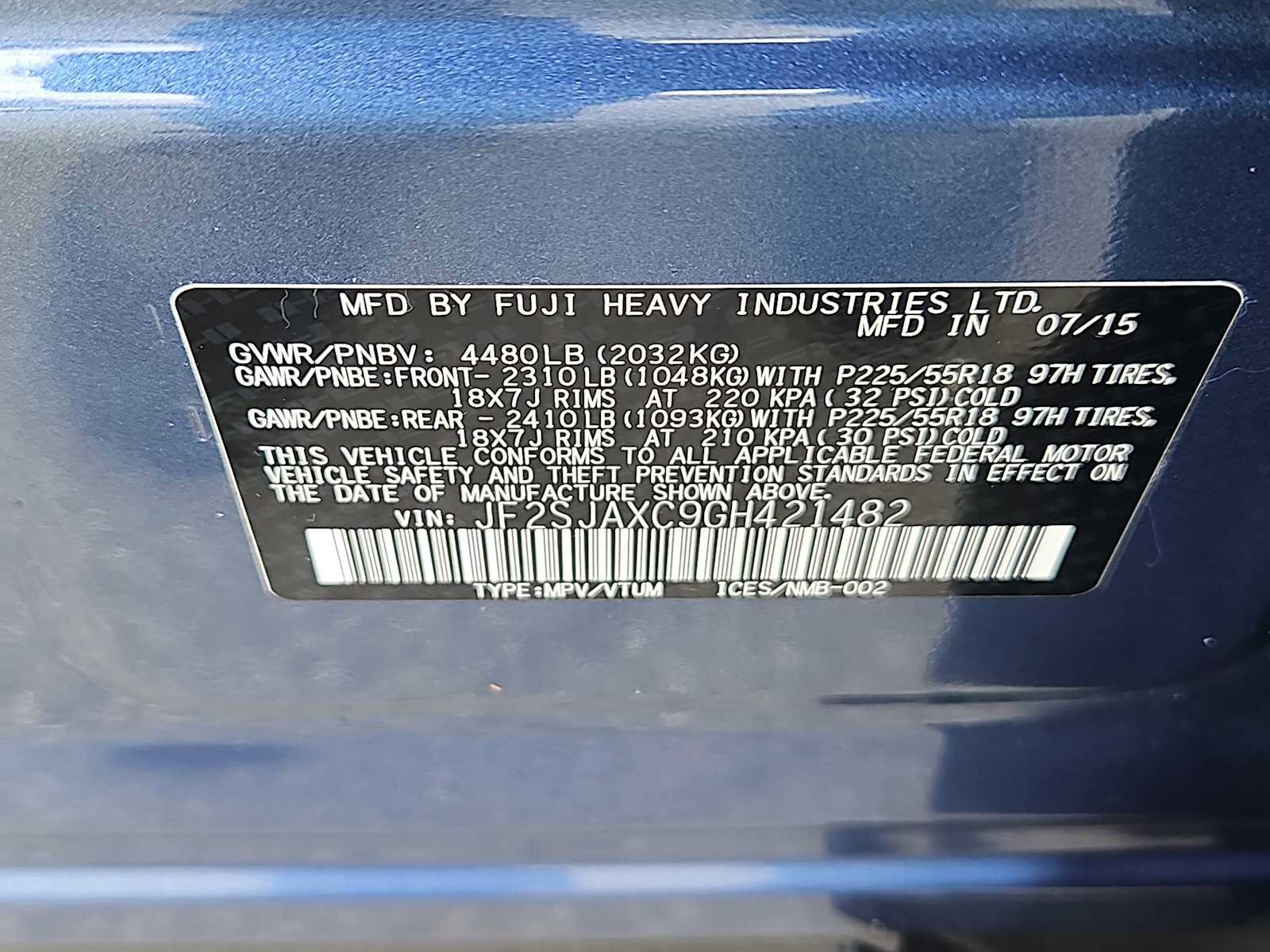 Used 2016 Subaru Forester 2.5i Touring w/ Eyesight & Navigation System image 32