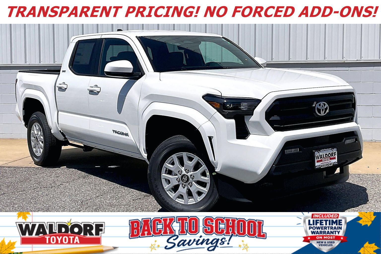 New 2026 Toyota Tacoma SR5