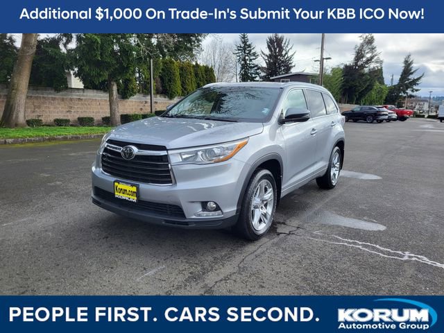 Used 2015 Toyota Highlander Limited Platinum
