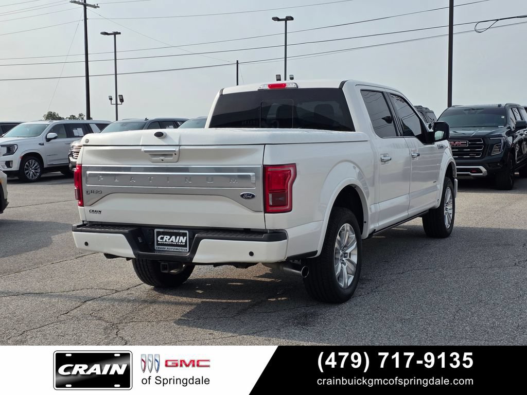 Used 2017 Ford F150 Platinum w/ Equipment Group 701A Luxury AWD/4WD image 7