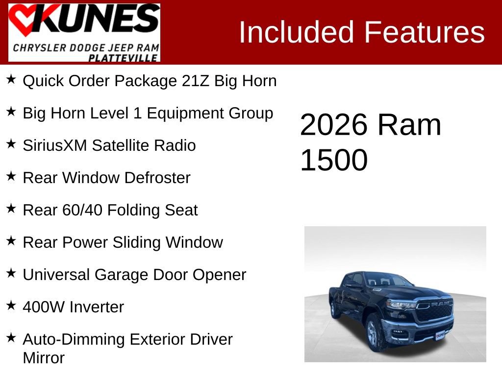 New 2026 RAM 1500 Big Horn video 2