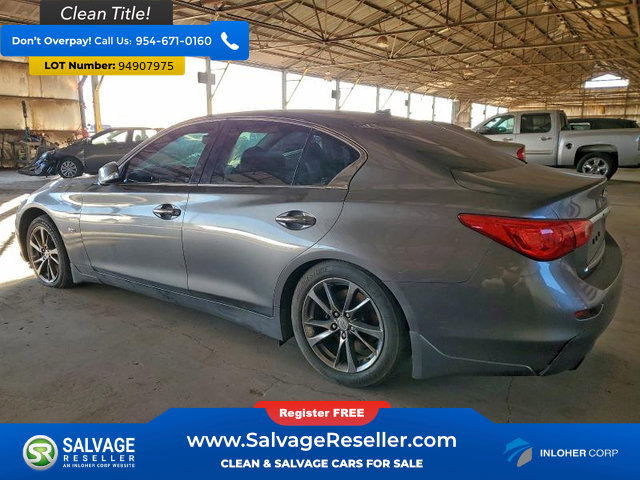 Used 2017 INFINITI Q50 Signature Edition w/ Cargo Package (L95) image 3