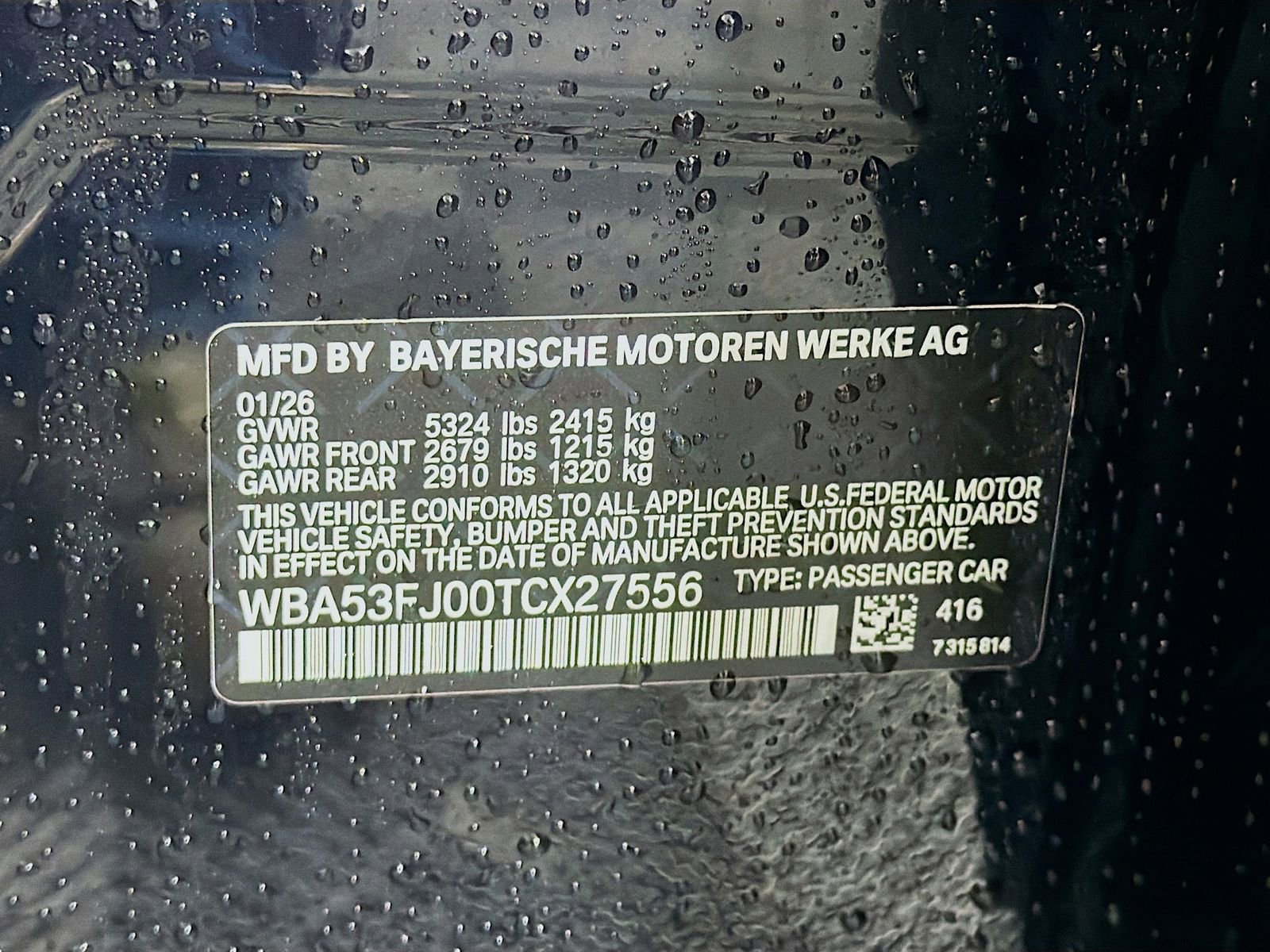 New 2026 BMW 530i xDrive w/ M Sport Package AWD/4WD image 37