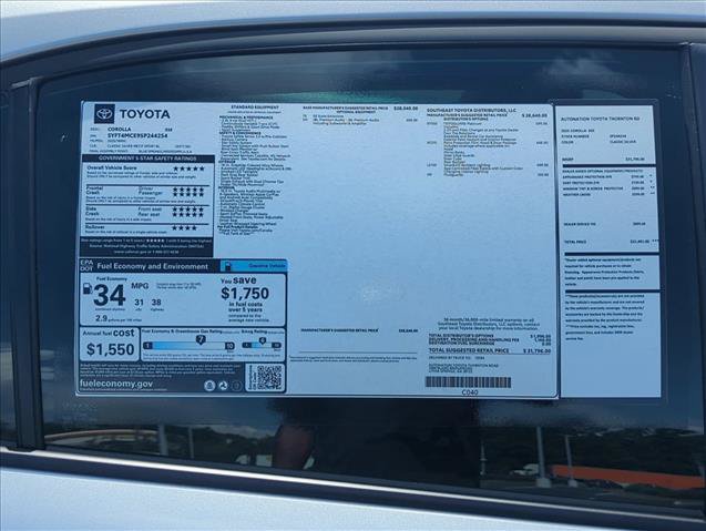 Certified 2025 Toyota Corolla XSE FWD image 22