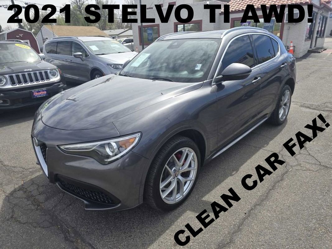 Used 2021 Alfa Romeo Stelvio Ti w/ Active Assist 2 Package TI image 1