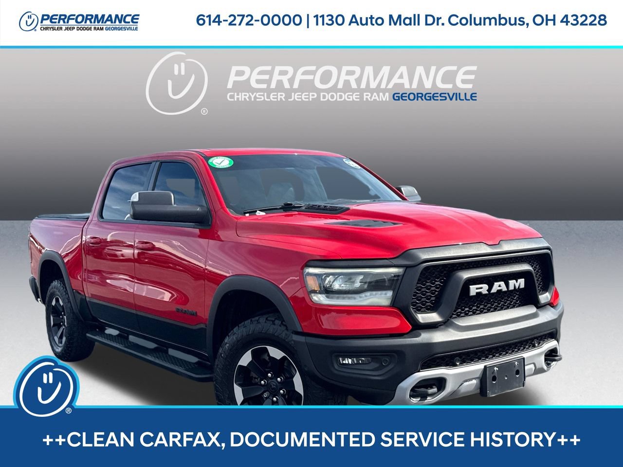 Used 2020 RAM 1500 Rebel w/ Leather & Sound Group w/ 2_W