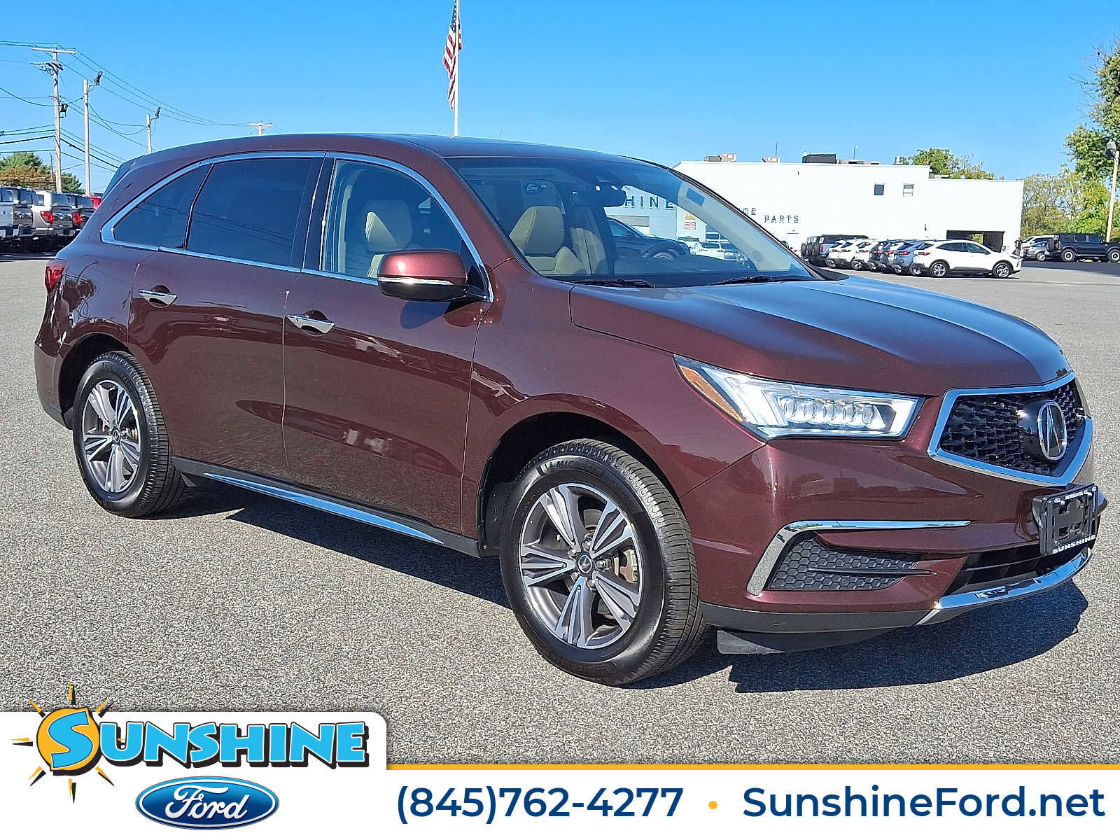 Used 2017 Acura MDX SH-AWD image 1