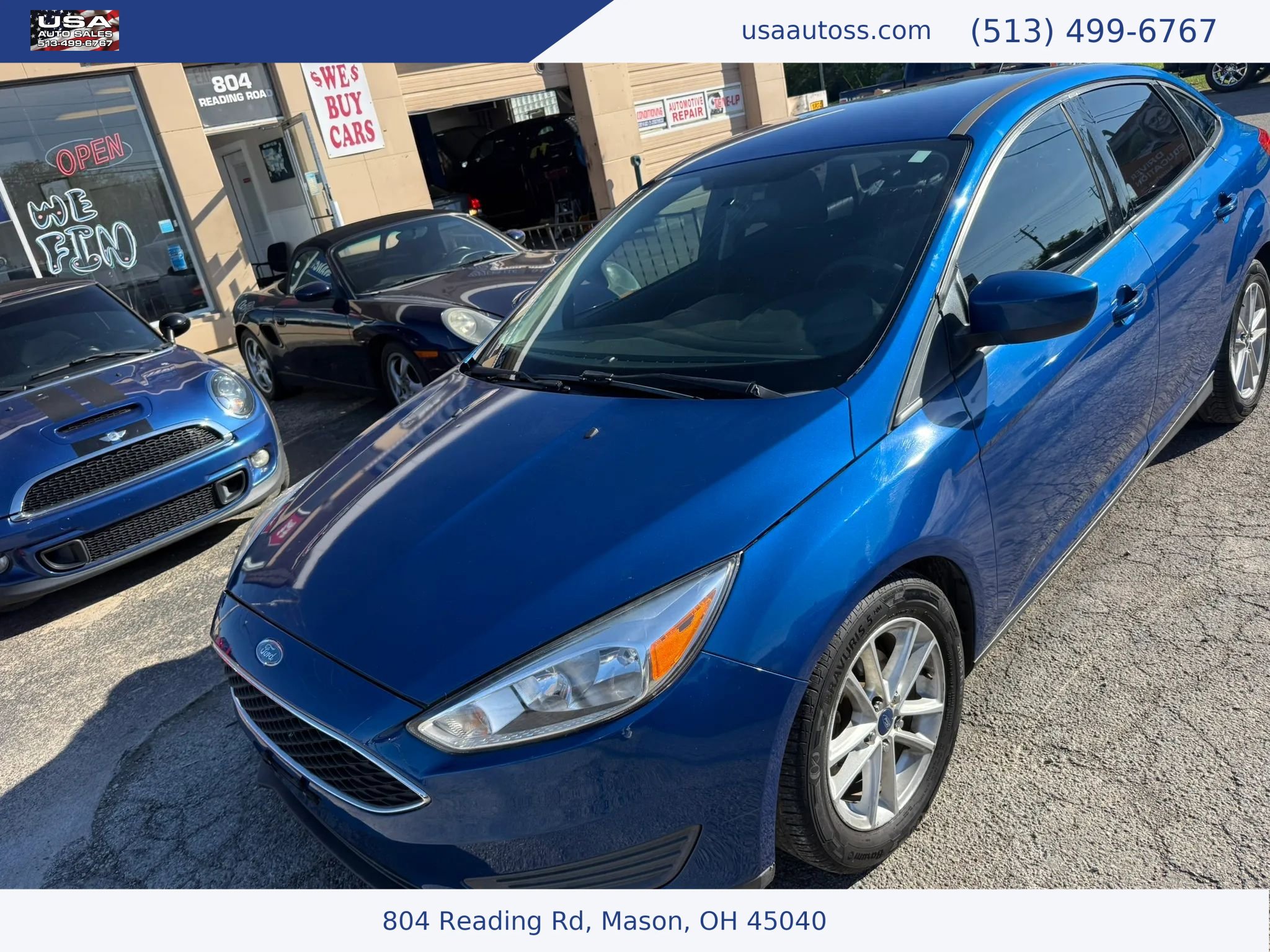 Used 2018 Ford Focus SE FWD image 1