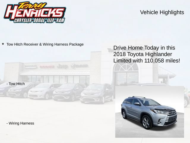 Used 2018 Toyota Highlander Limited AWD/4WD image 4