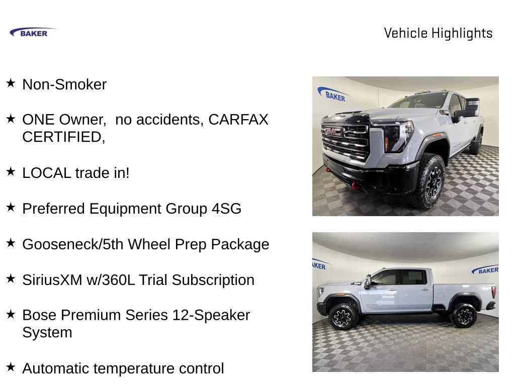 Certified 2025 GMC Sierra 2500 AT4X AWD/4WD image 4