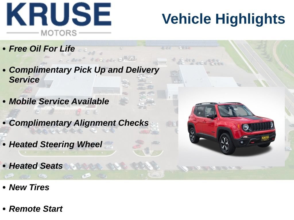 Used 2020 Jeep Renegade Trailhawk w/ Cold Weather Group AWD/4WD image 10