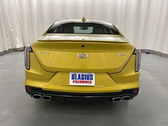 Used 2024 Cadillac CT4 V w/ LPO, Red Accent Package image 37