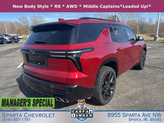 Used 2024 Chevrolet Traverse RS AWD/4WD image 3