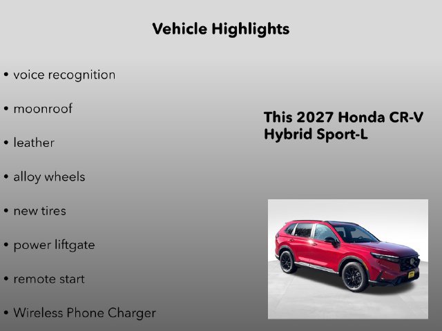 New 2027 Honda CR-V Sport-L image 15