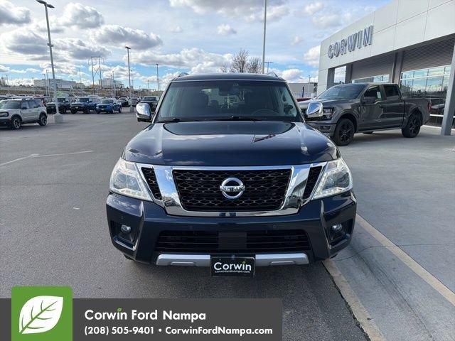 Used 2017 Nissan Armada Platinum w/ Captain Seat Package image 2