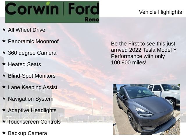 Used 2022 Tesla Model Y Performance AWD/4WD image 4