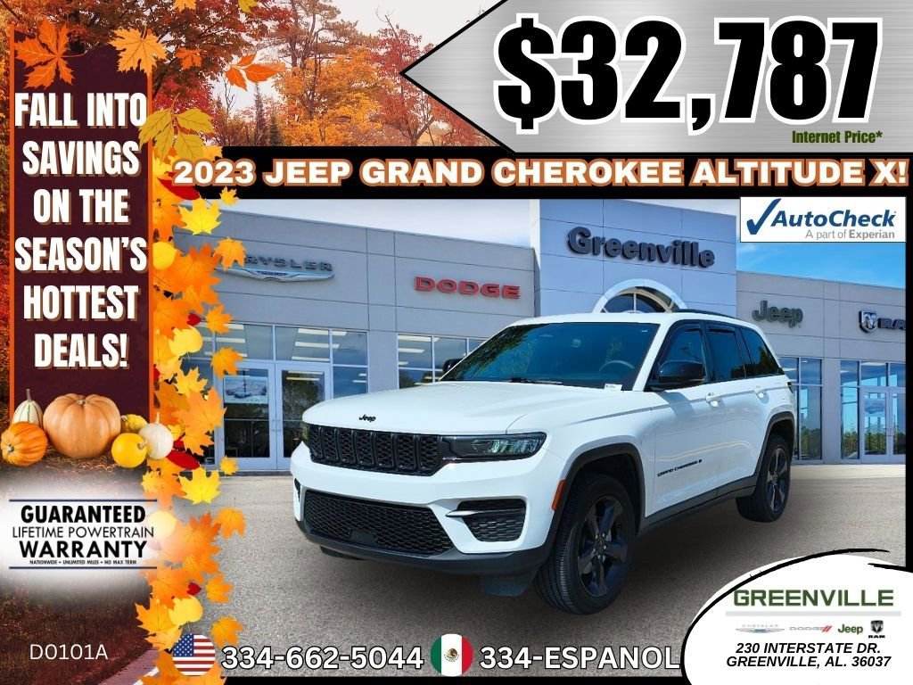 Used 2023 Jeep Grand Cherokee Altitude
