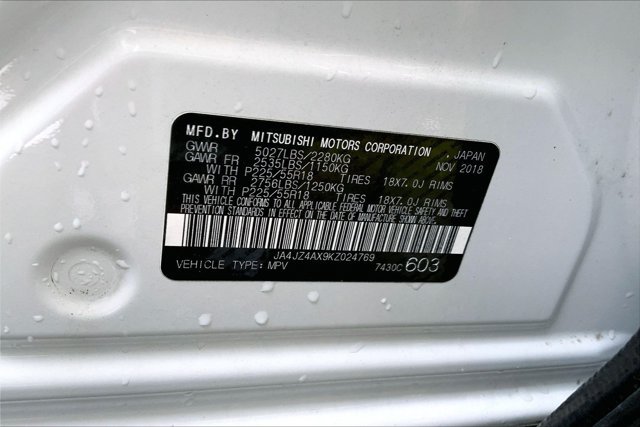 Used 2019 Mitsubishi Outlander GT AWD/4WD image 34