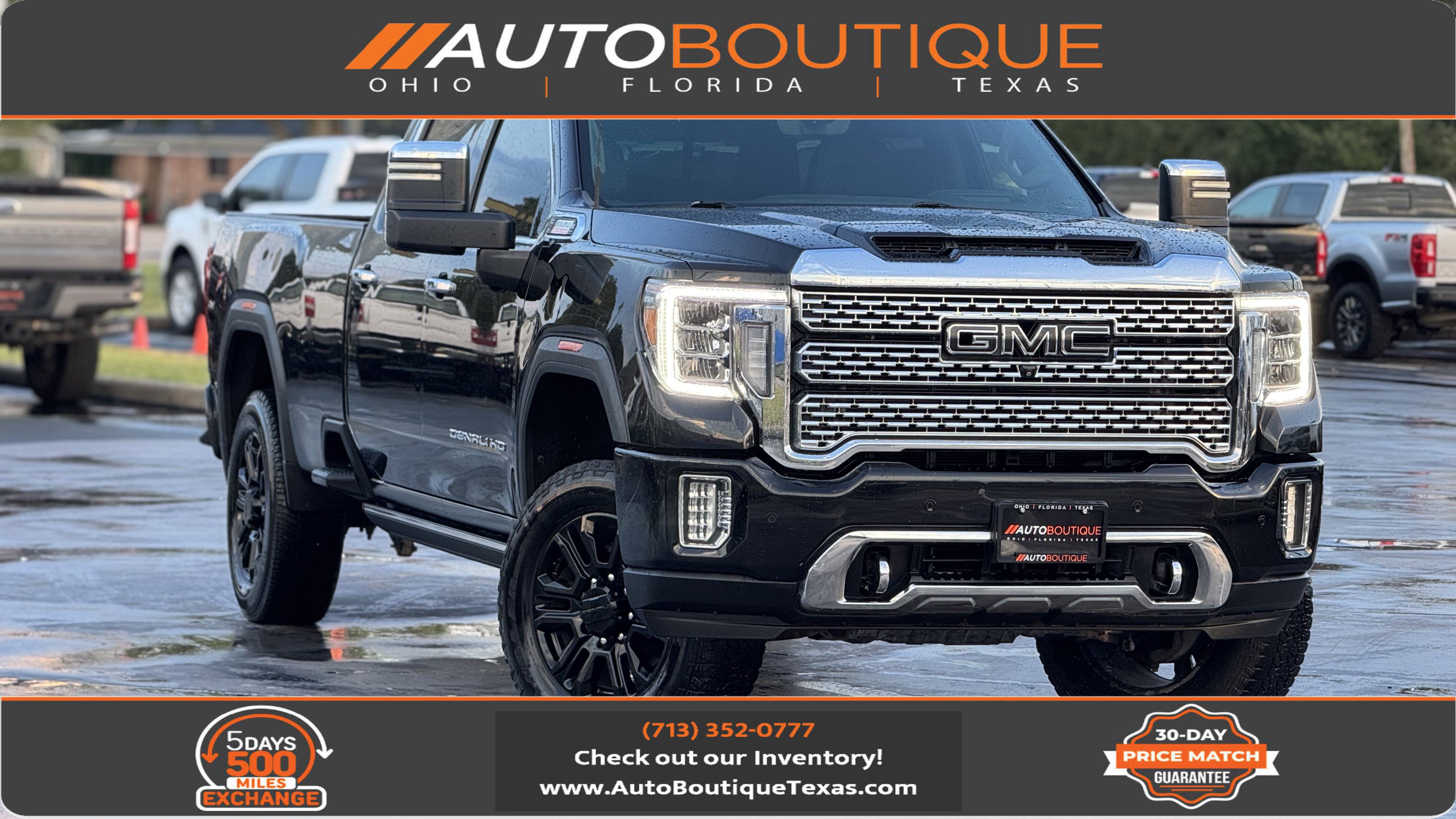 Used 2021 GMC Sierra 3500 Denali w/ Denali Black Diamond Edition