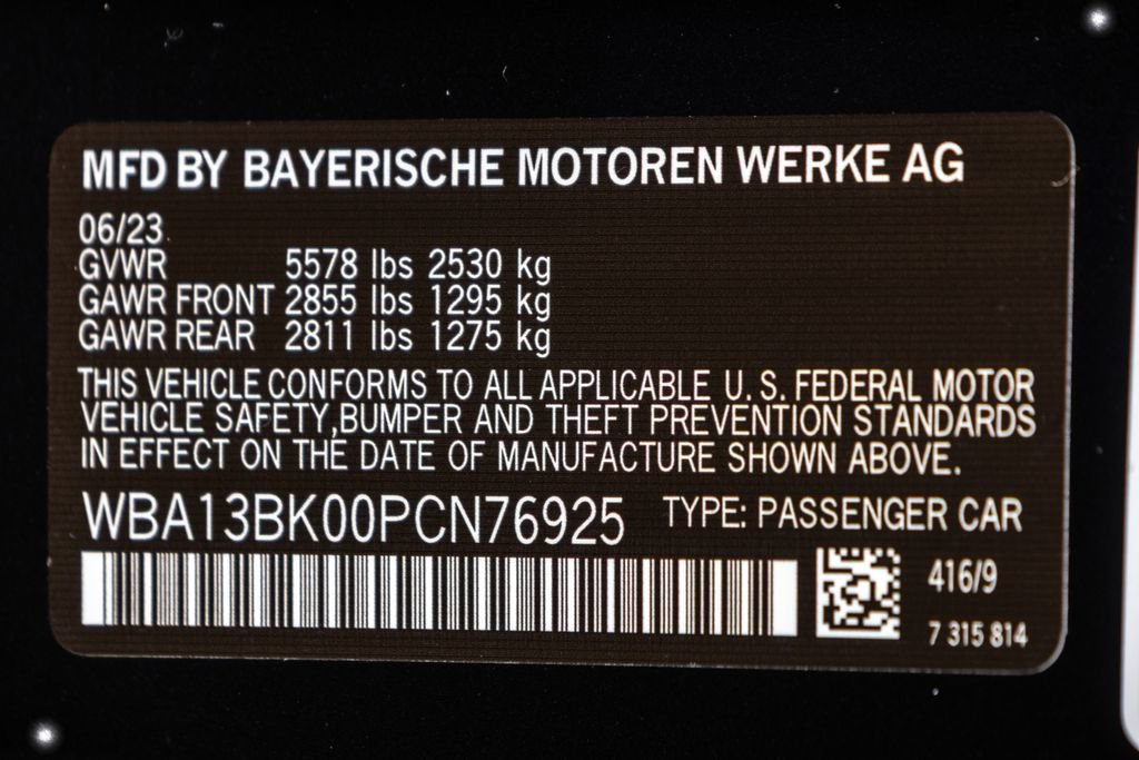 Used 2023 BMW M550i xDrive w/ Executive Package AWD/4WD image 38