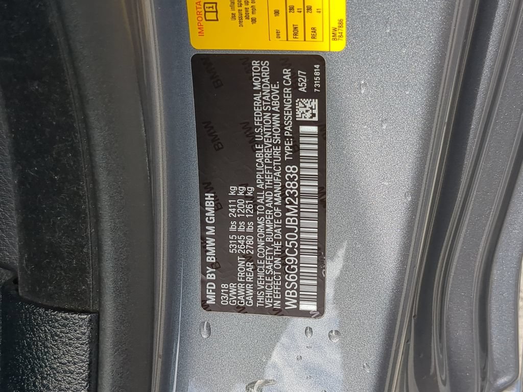 Used 2018 BMW M6 Convertible RWD image 36