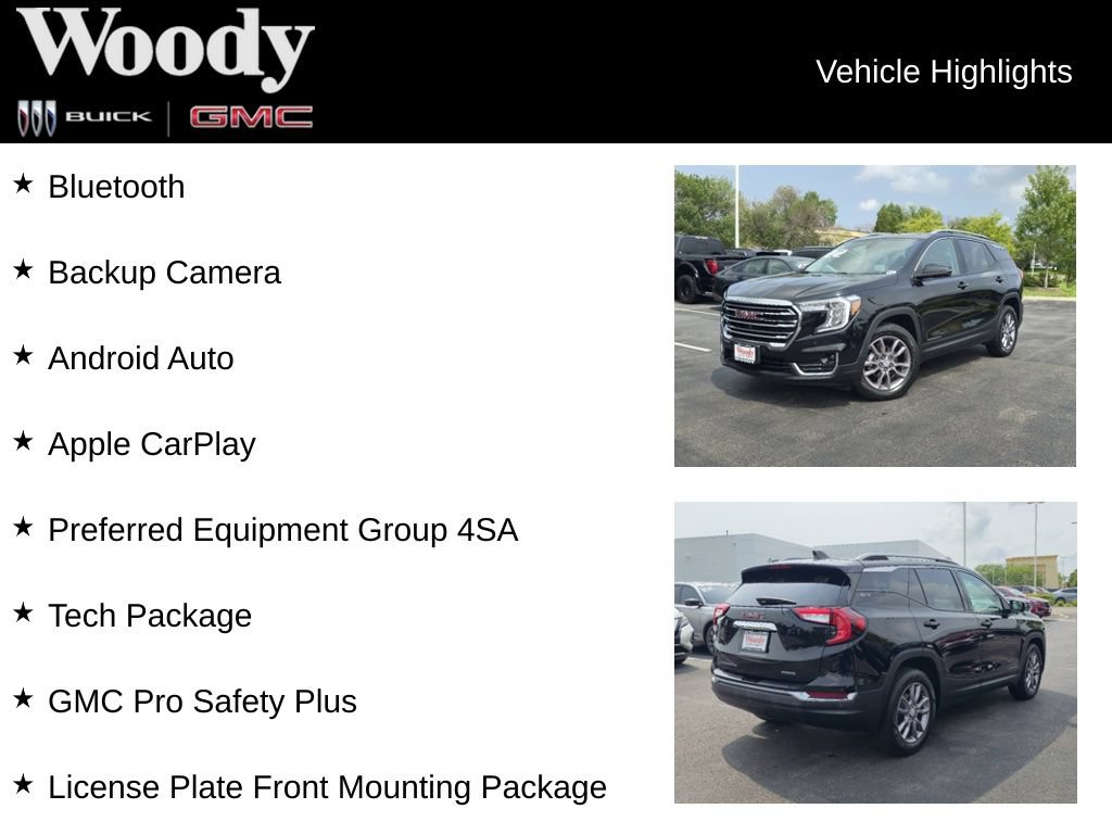 Certified 2022 GMC Terrain SLT w/ Tech Package AWD/4WD image 3