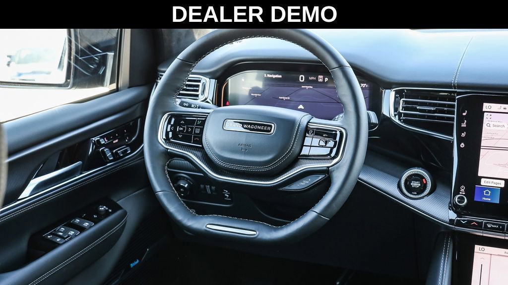 New 2025 Jeep Grand Wagoneer L Series II Obsidian w/ Quick Order Packagew 28T image 15