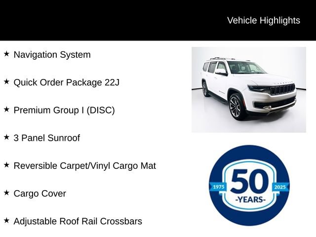Certified 2022 Jeep Wagoneer Series II w/ Premium Group I AWD/4WD image 8
