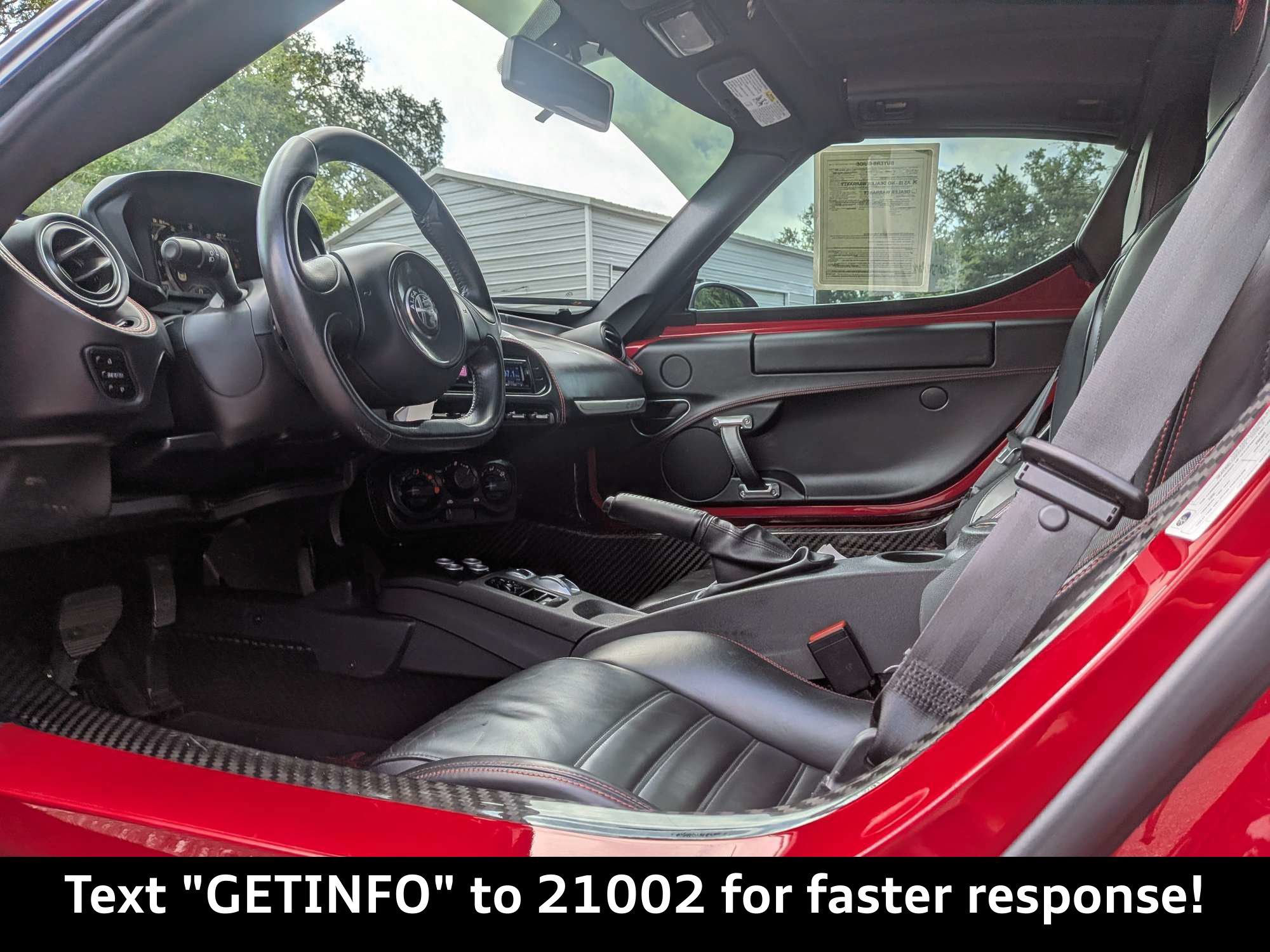 Used 2018 Alfa Romeo 4C Spider RWD image 19