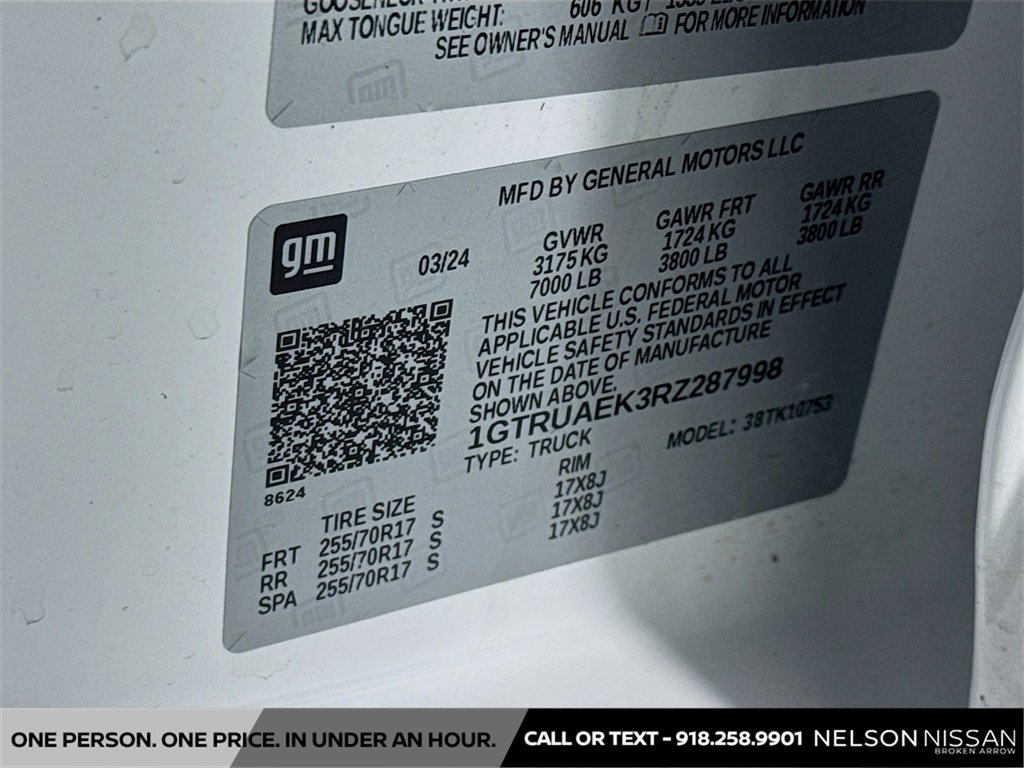 Used 2024 GMC Sierra 1500 Pro w/ Pro Value Package image 30