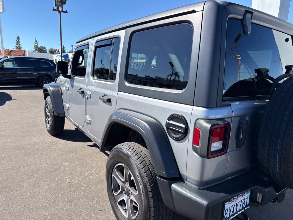 Used 2020 Jeep Wrangler Unlimited Sport S AWD/4WD image 2